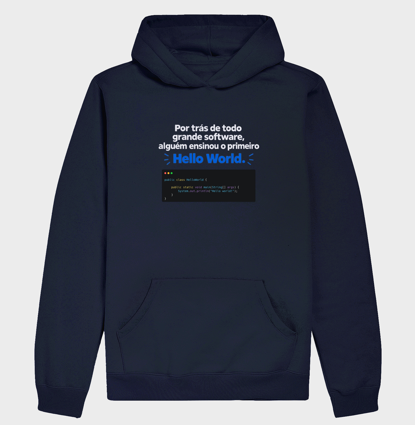 Por trás de todo grande software alguém ensinou o primeiro hello world - Imagem 4