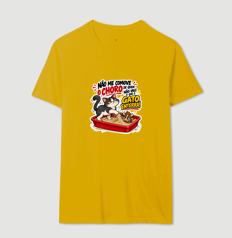 Camiseta Gato Poop em Algodão - Imagem 17