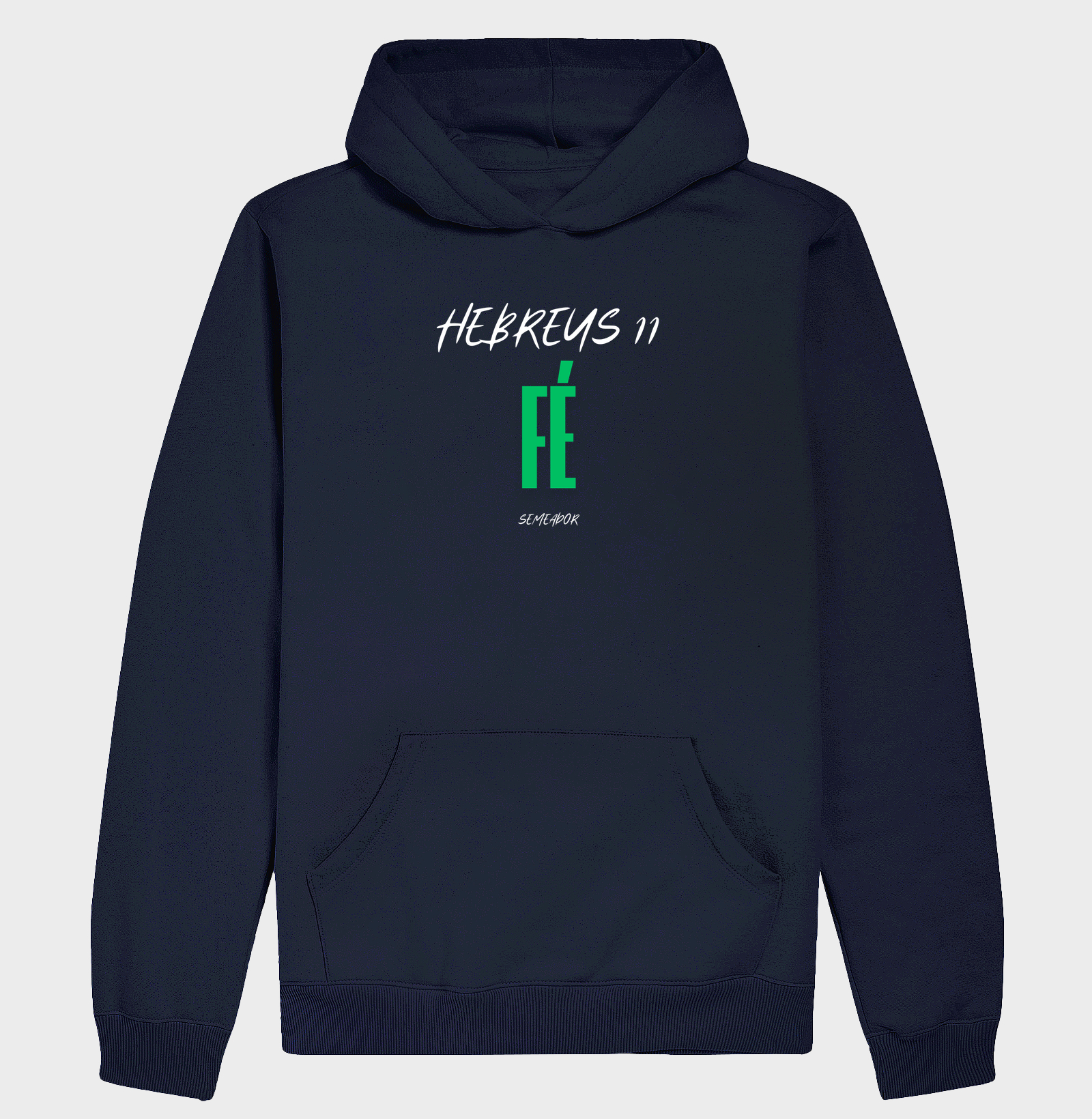 Hoodie Moletom Cristão Hebreus 11 Fé - Imagem 4