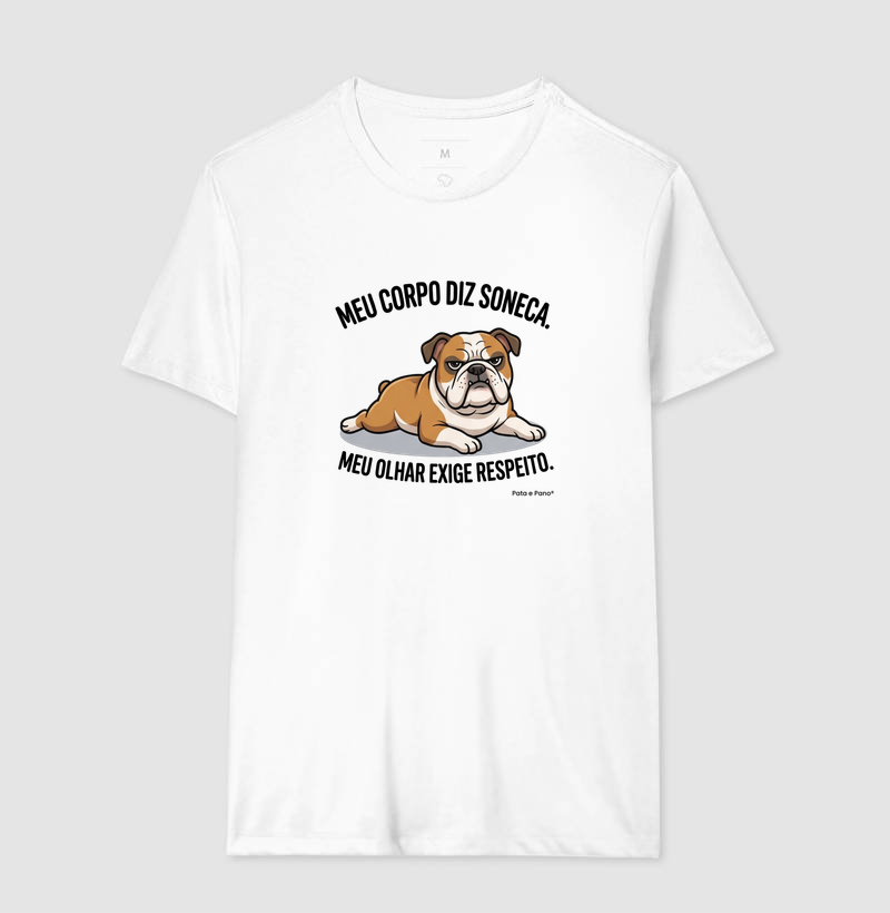 CAMISETA BULLDOGUE INGLÊS OLHAR - Imagem 4