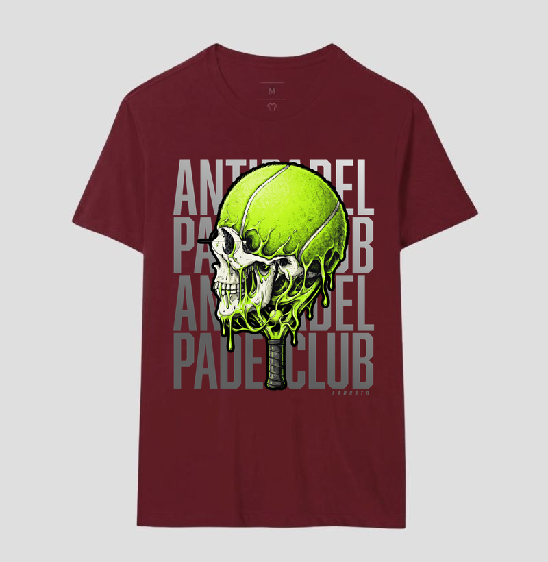 Camiseta Anti-Padel Caveira Prata - Imagem 10