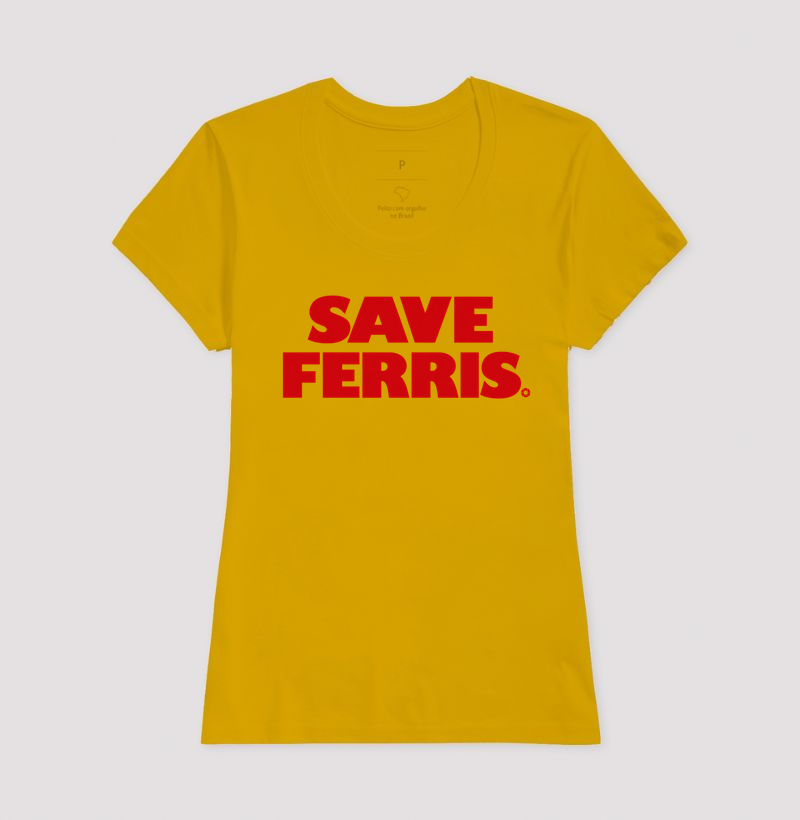 Camiseta Save Ferris - Imagem 11