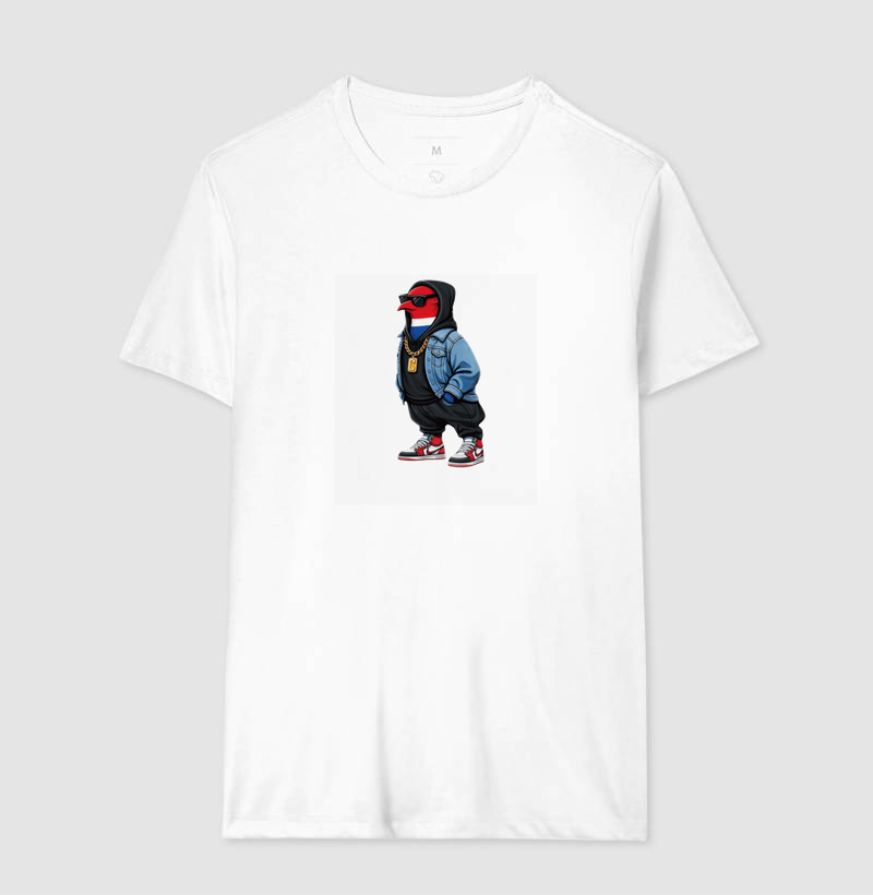 Essa estampa é puro estilo das ruas — com atitude que domina o visual streetwear! Vista essa camiseta e mostre que você tem flow, estilo e atitude em cada passo. - Imagem 3