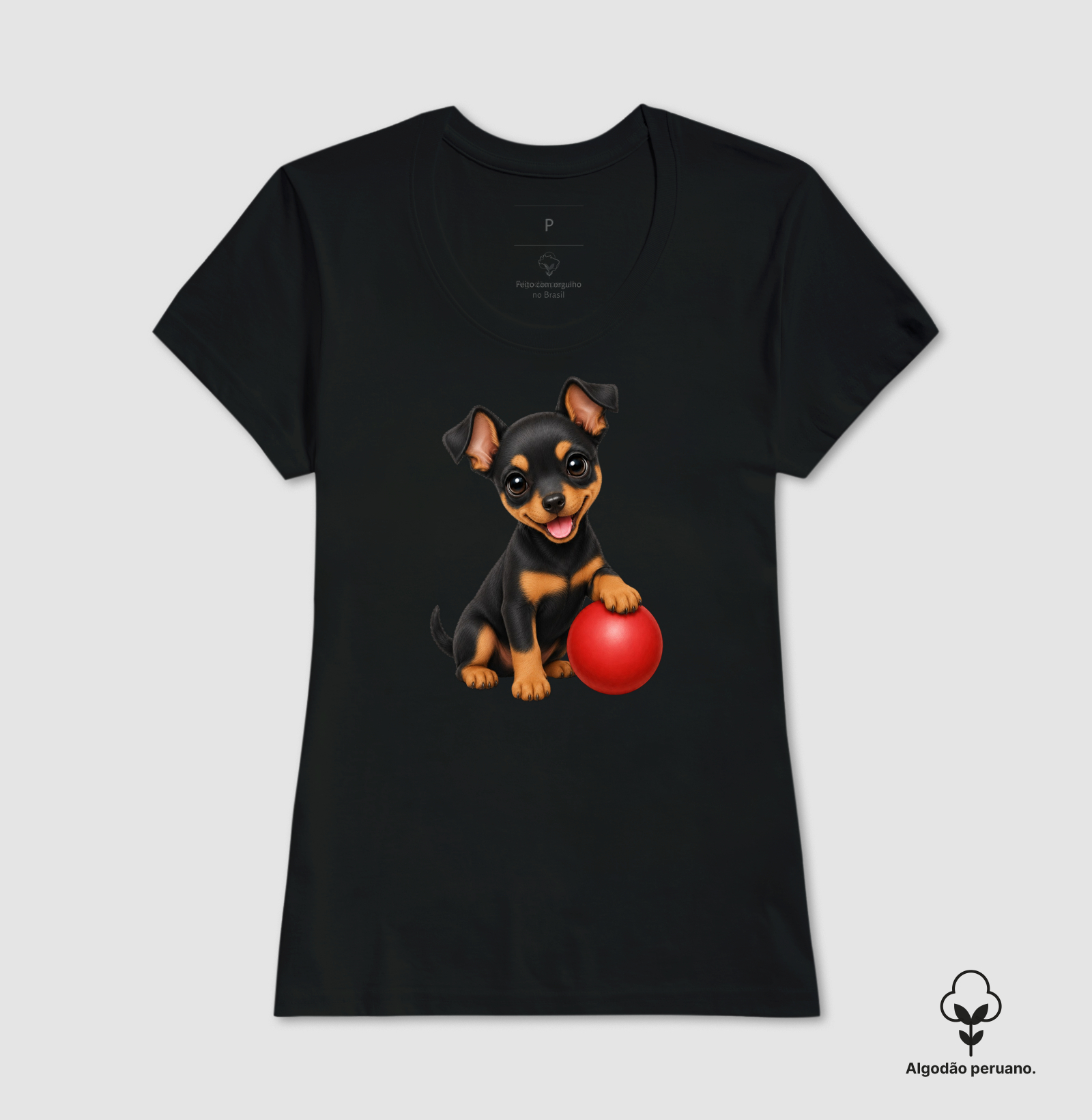 Pinscher Preto - Desenho Animado - Imagem 3