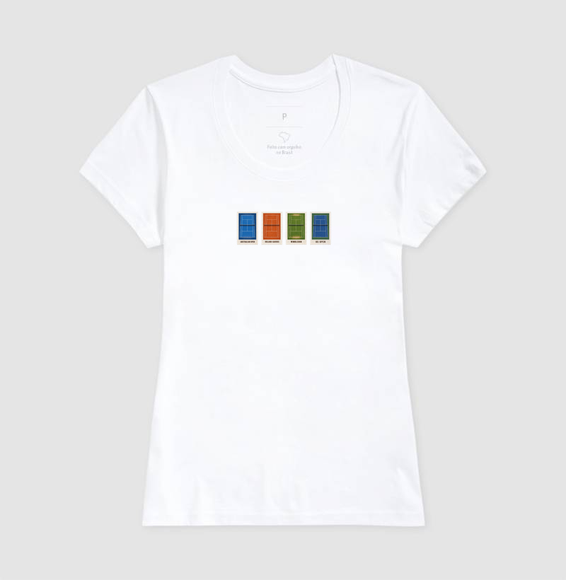 Camiseta Grand Slams (versão pequena - feminina) - Imagem 5