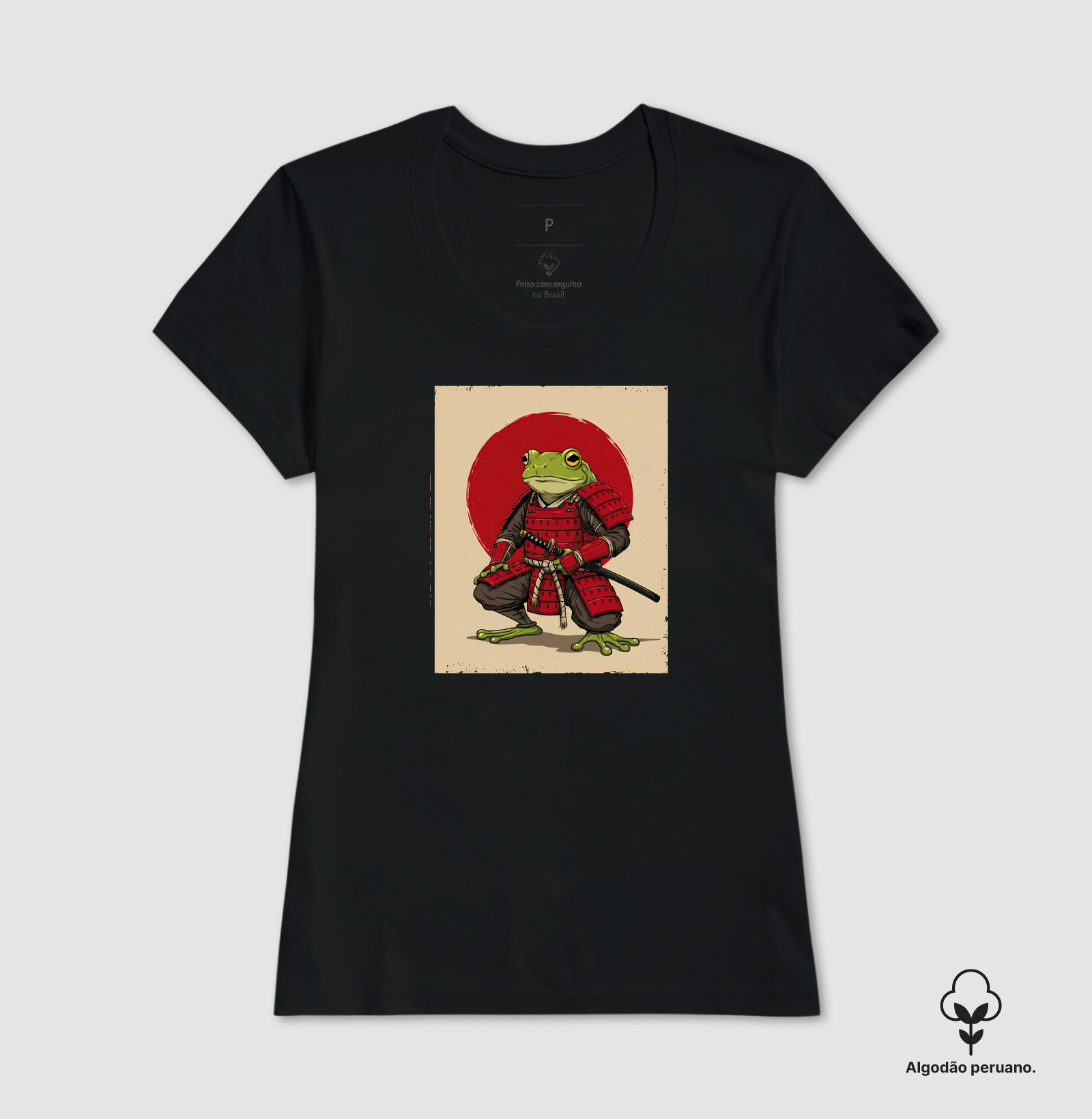 Camiseta Algodão Peruano Hanzo Kaeru - Imagem 5