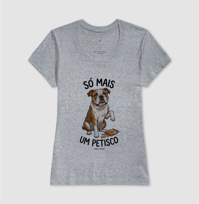 CAMISETA BULLDOGUE INGLÊS PETISCO - Imagem 12