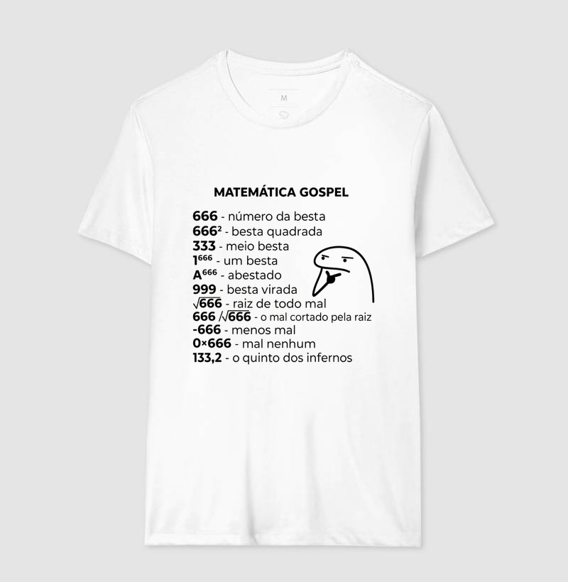 Camiseta Matemática Gospel - Imagem 2