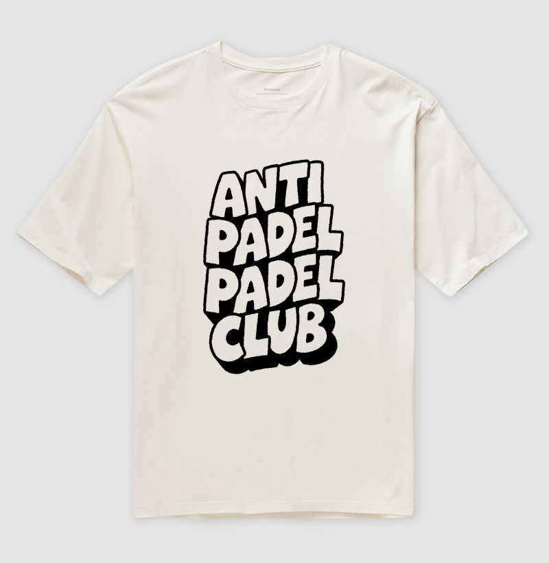 Camiseta Anti Padel Padel Club Bold - Imagem 4