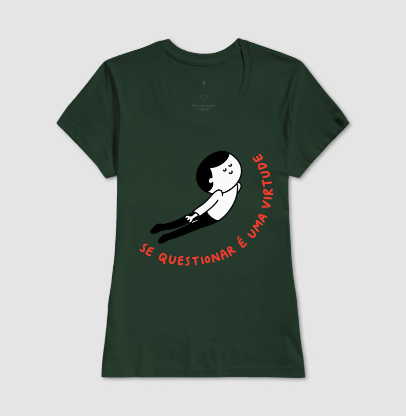 Camiseta Se Questionar É Uma Virtude (estampa G) - Imagem 9