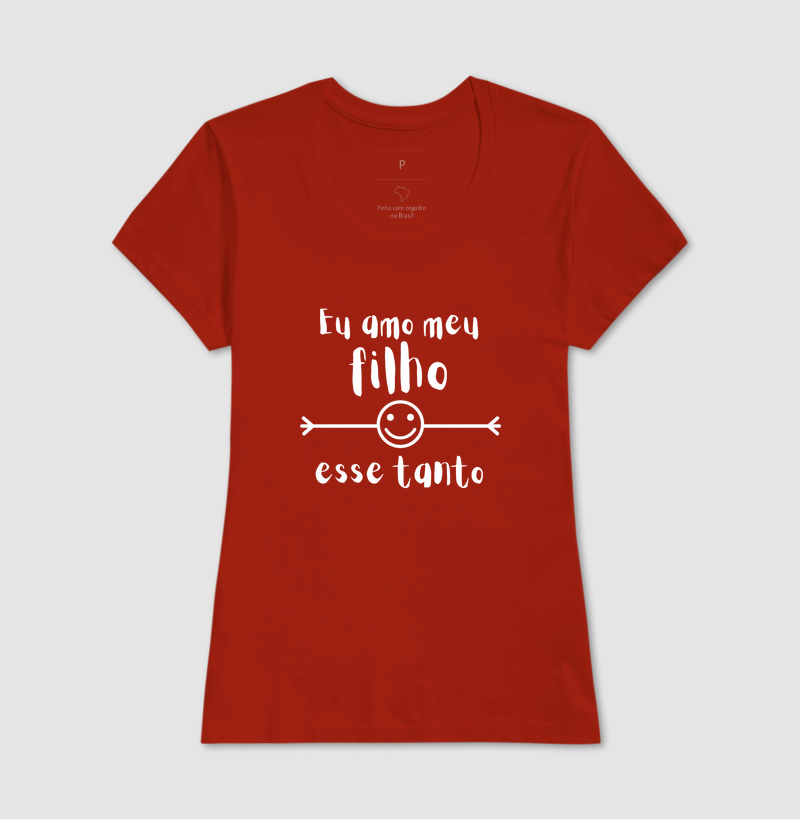 Camiseta Eu Amo Meu Filho Esse Tanto - Imagem 9
