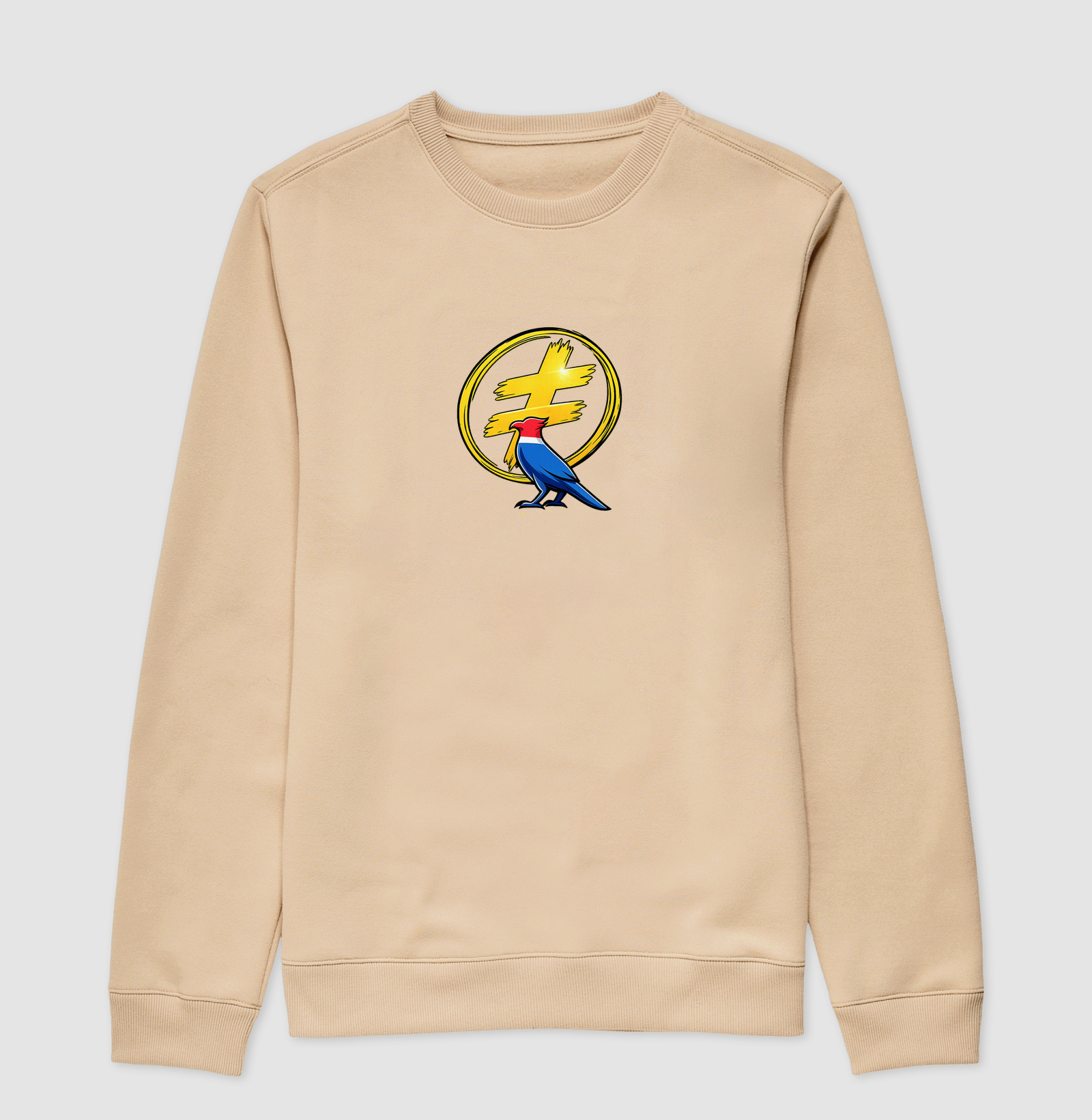 Camiseta com estampa “≠” e pássaro colorido — símbolo de diversidade e liberdade. Um manifesto de orgulho e inclusão para quem acredita na força das diferenças. - Imagem 3
