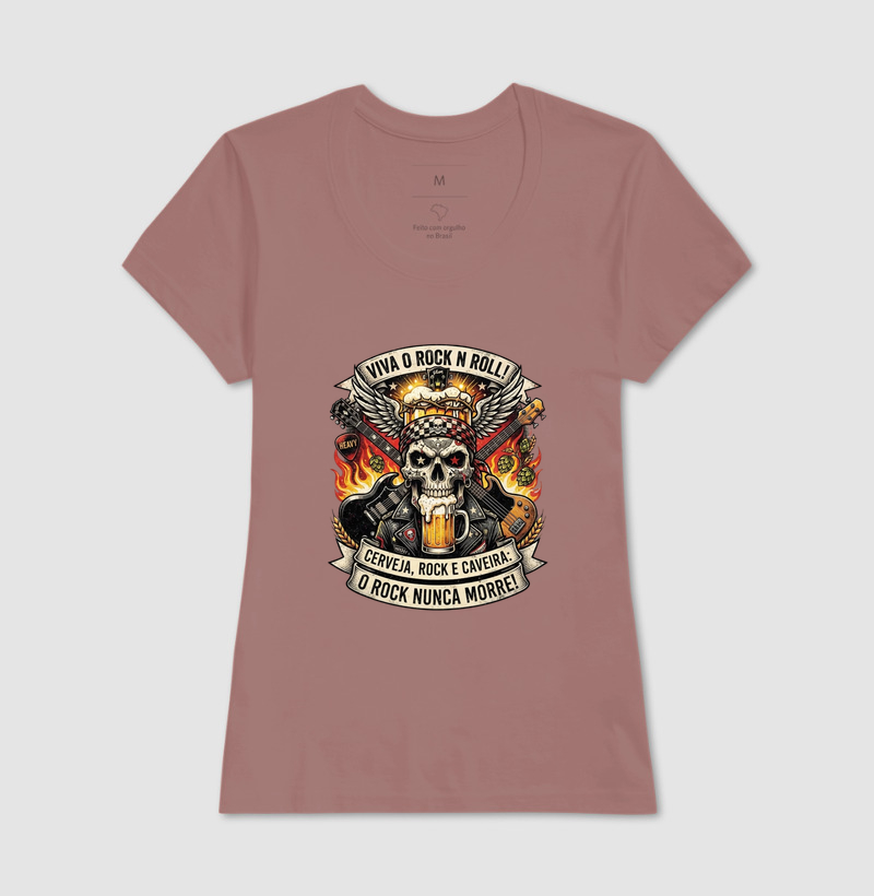 Camiseta Cerveja, rock e caveira - Imagem 17