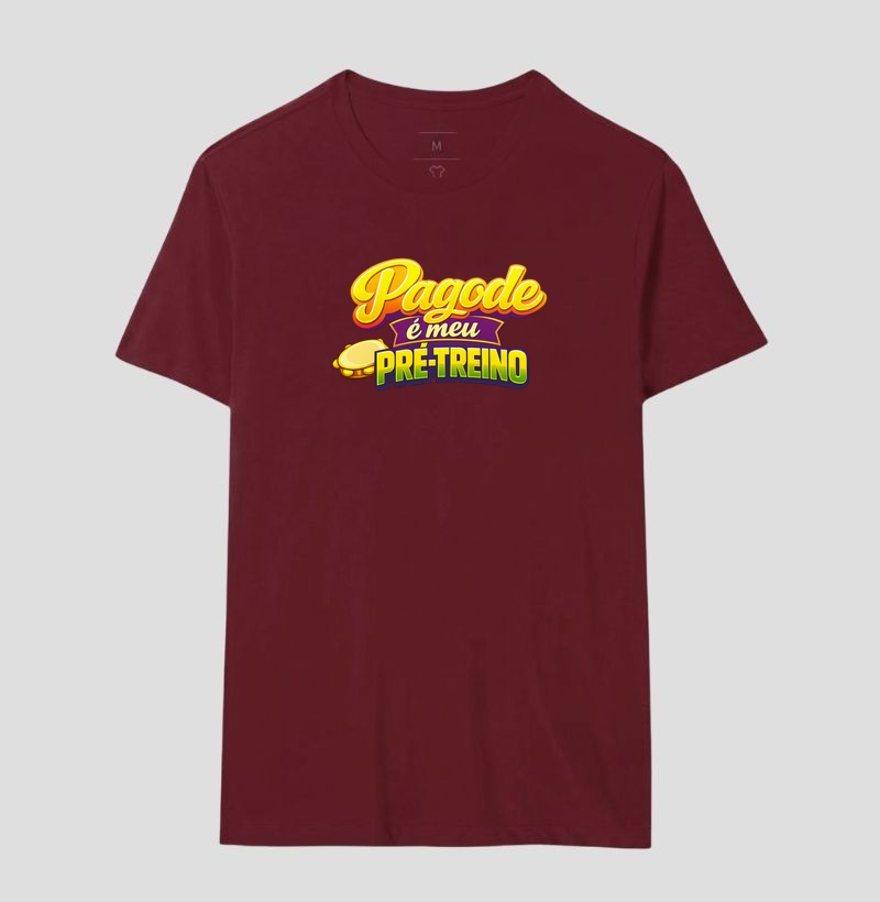 camiseta pagode é meu pré - treino - Imagem 18