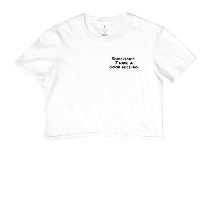SOMETIMES — Camiseta Cropped - Imagem 3
