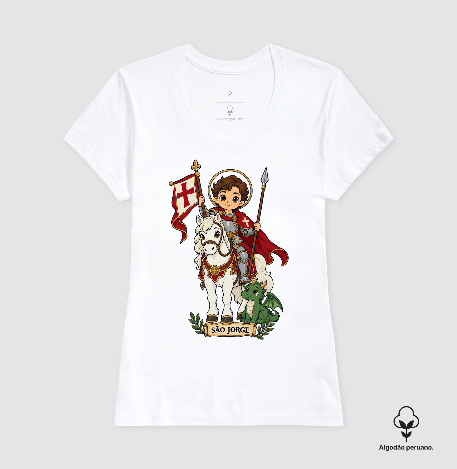 São Jorge estilo chibi - Imagem 9