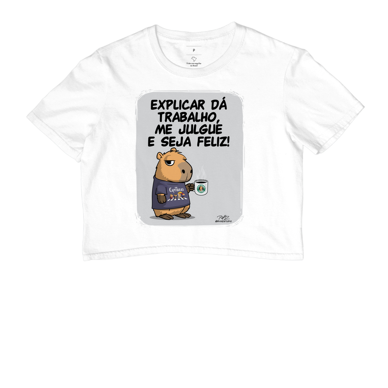 Camiseta Capivara me julgue - Imagem 3