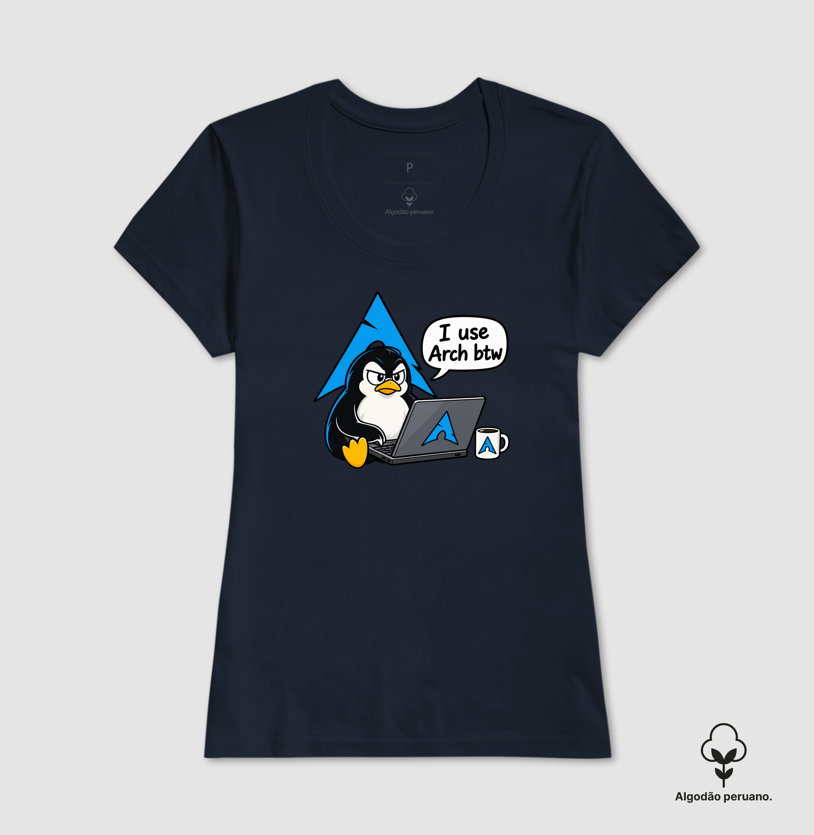 I Use Arch BTW — Pinguim Arch Edition - Imagem 9