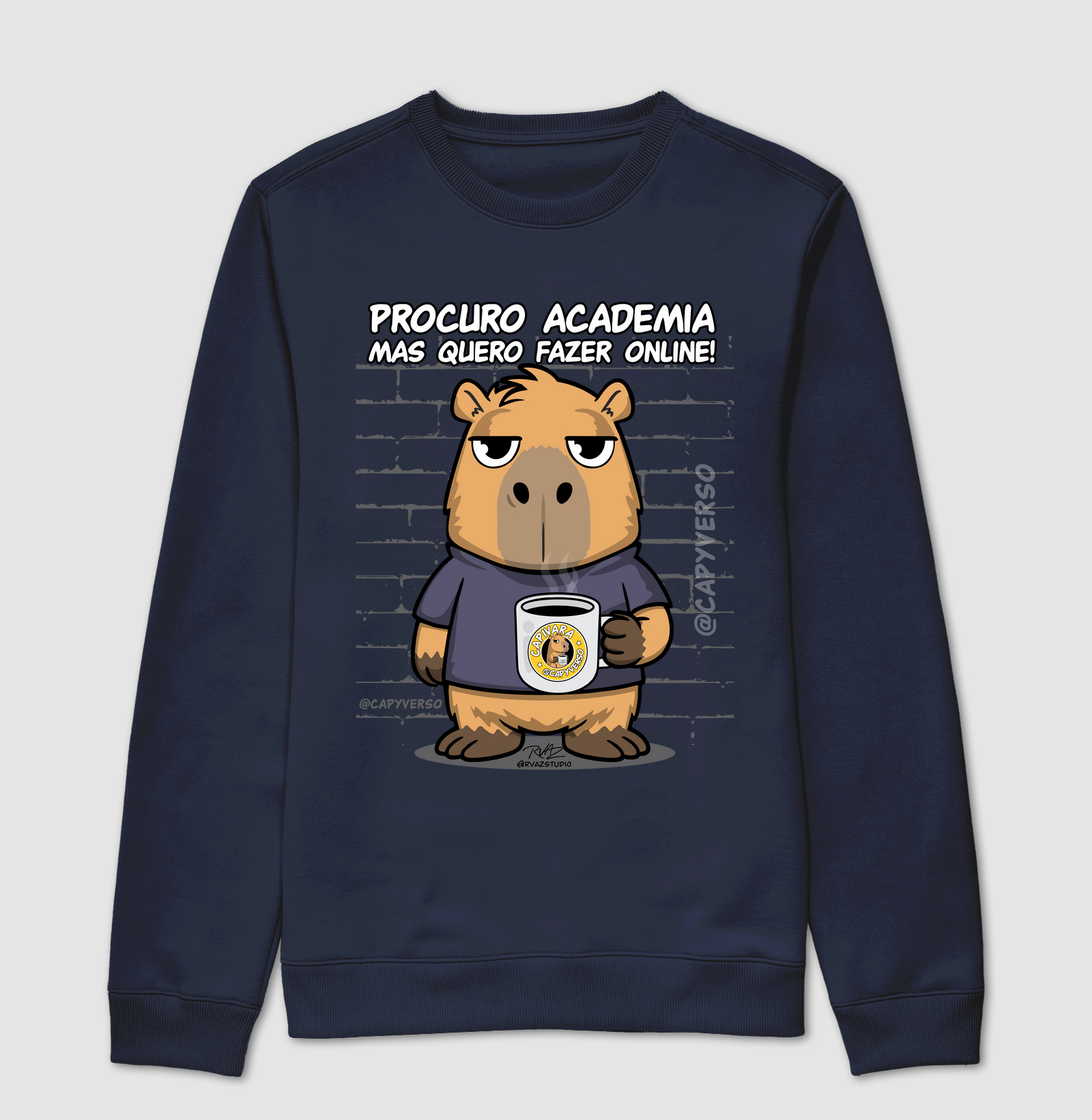 Camiseta Capivara Academia Online - Imagem 5