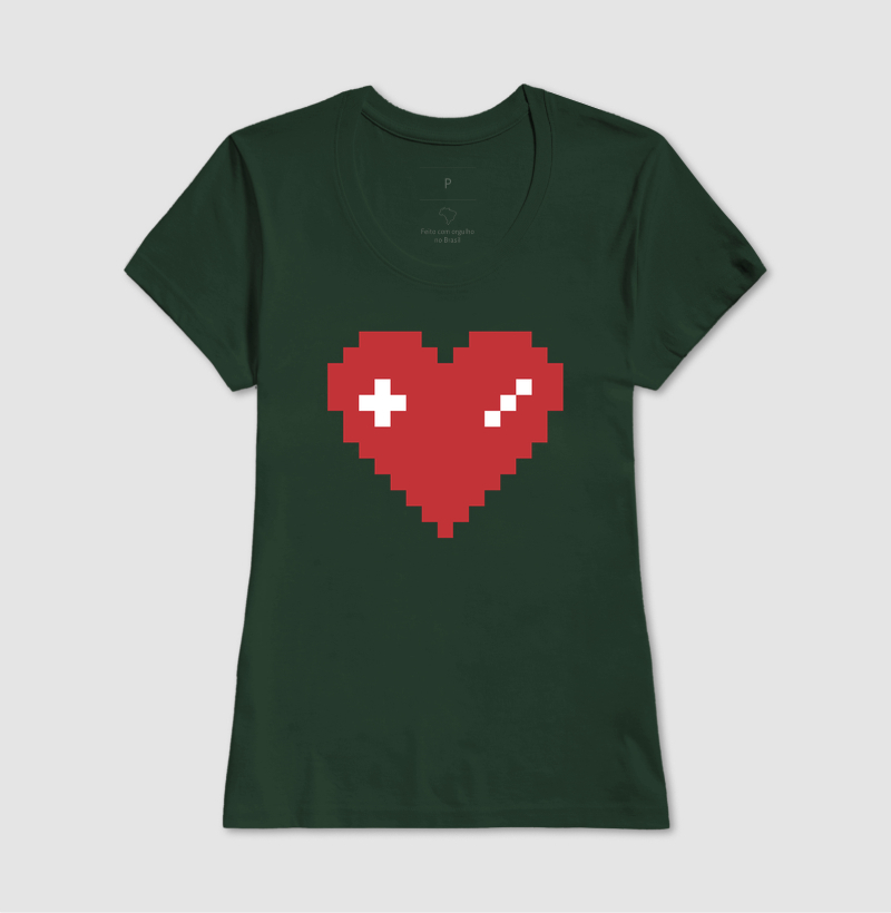 Camiseta Coração Gamer - Imagem 13