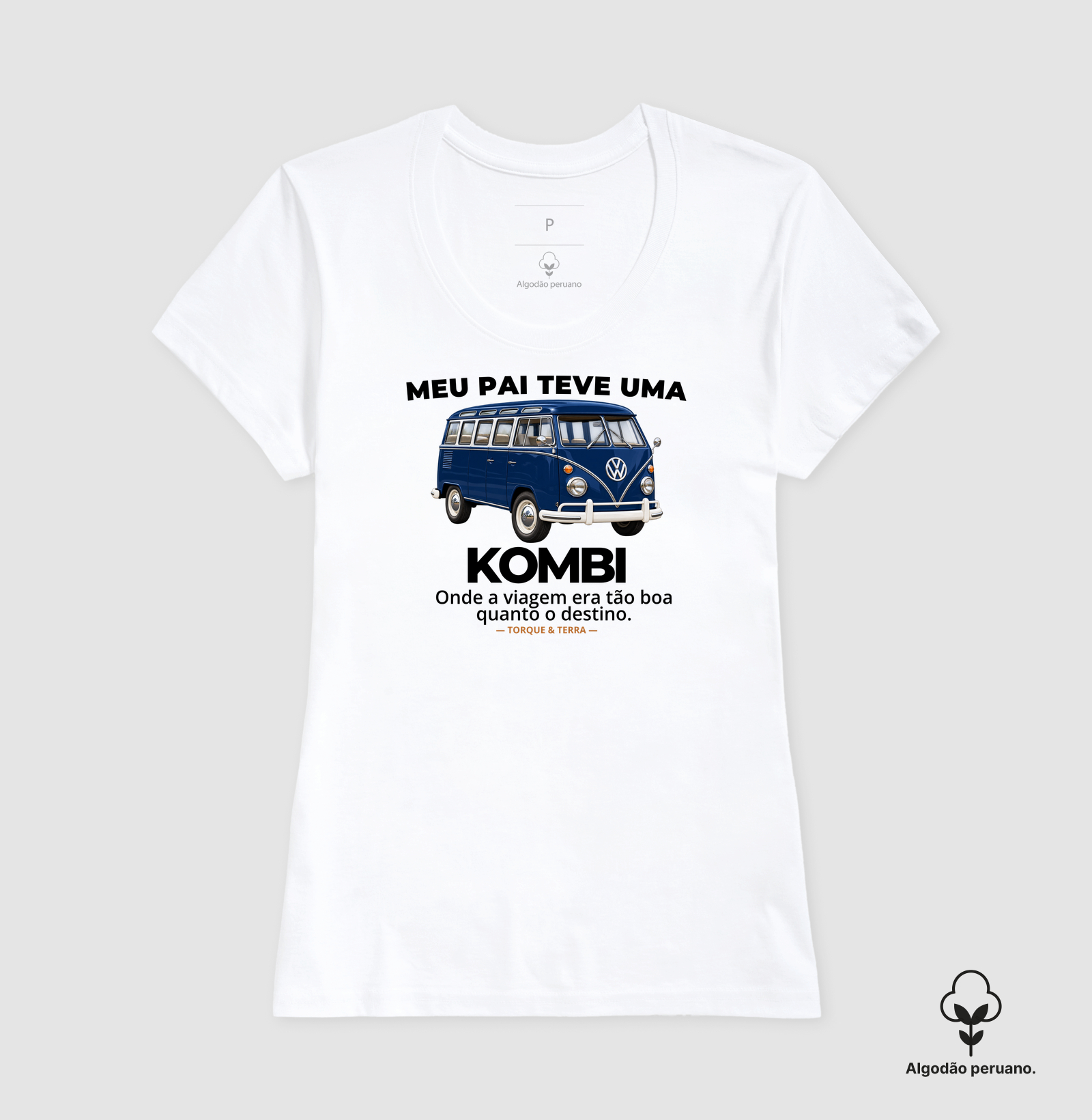 Meu pai teve uma - KOMBI - azul escuro - Imagem 4