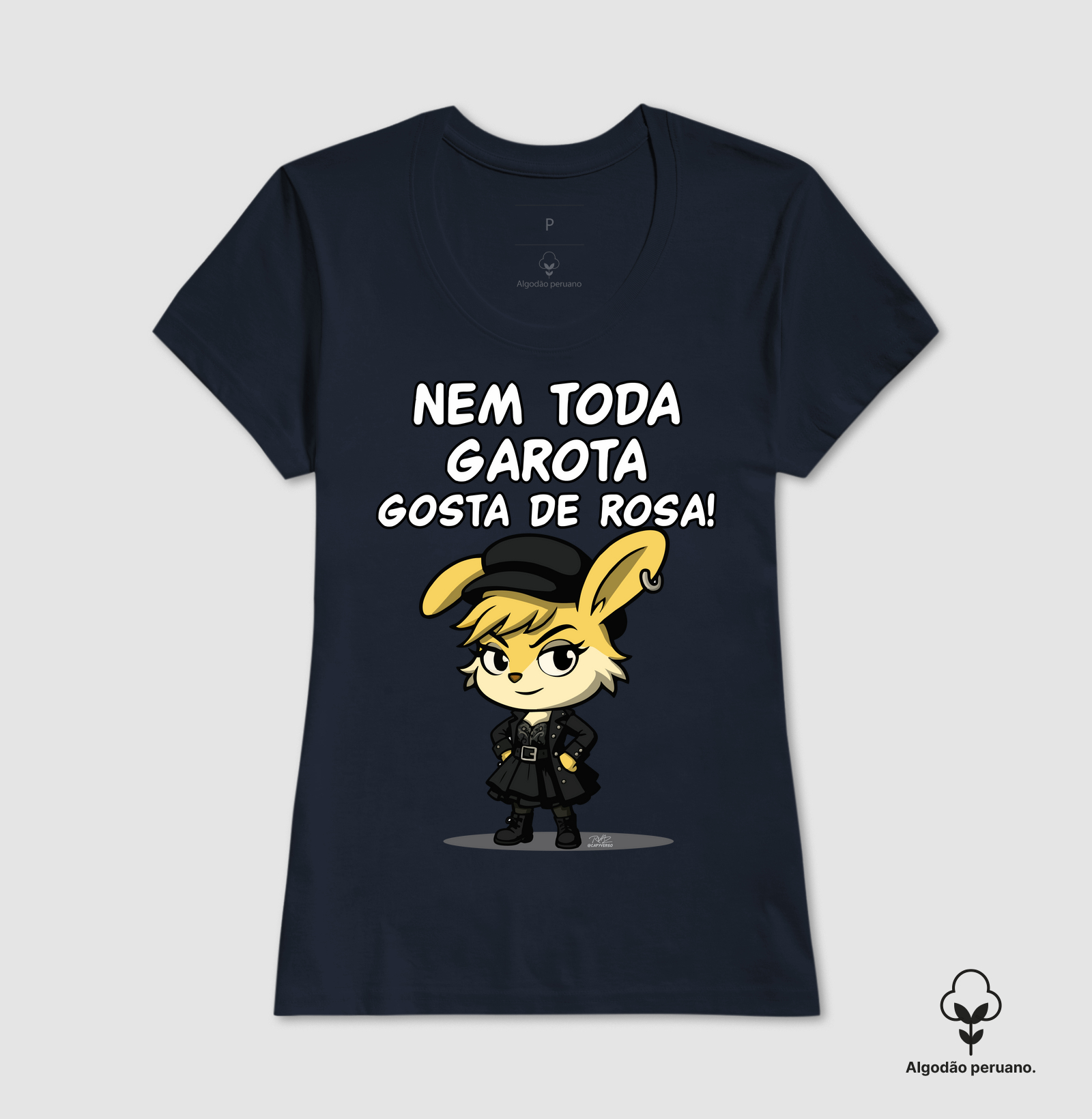 Camiseta Coelha rock - Imagem 7
