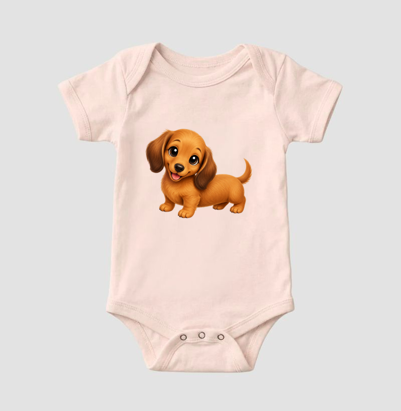 Dachshund Marrom - Desenho Animado - Imagem 5
