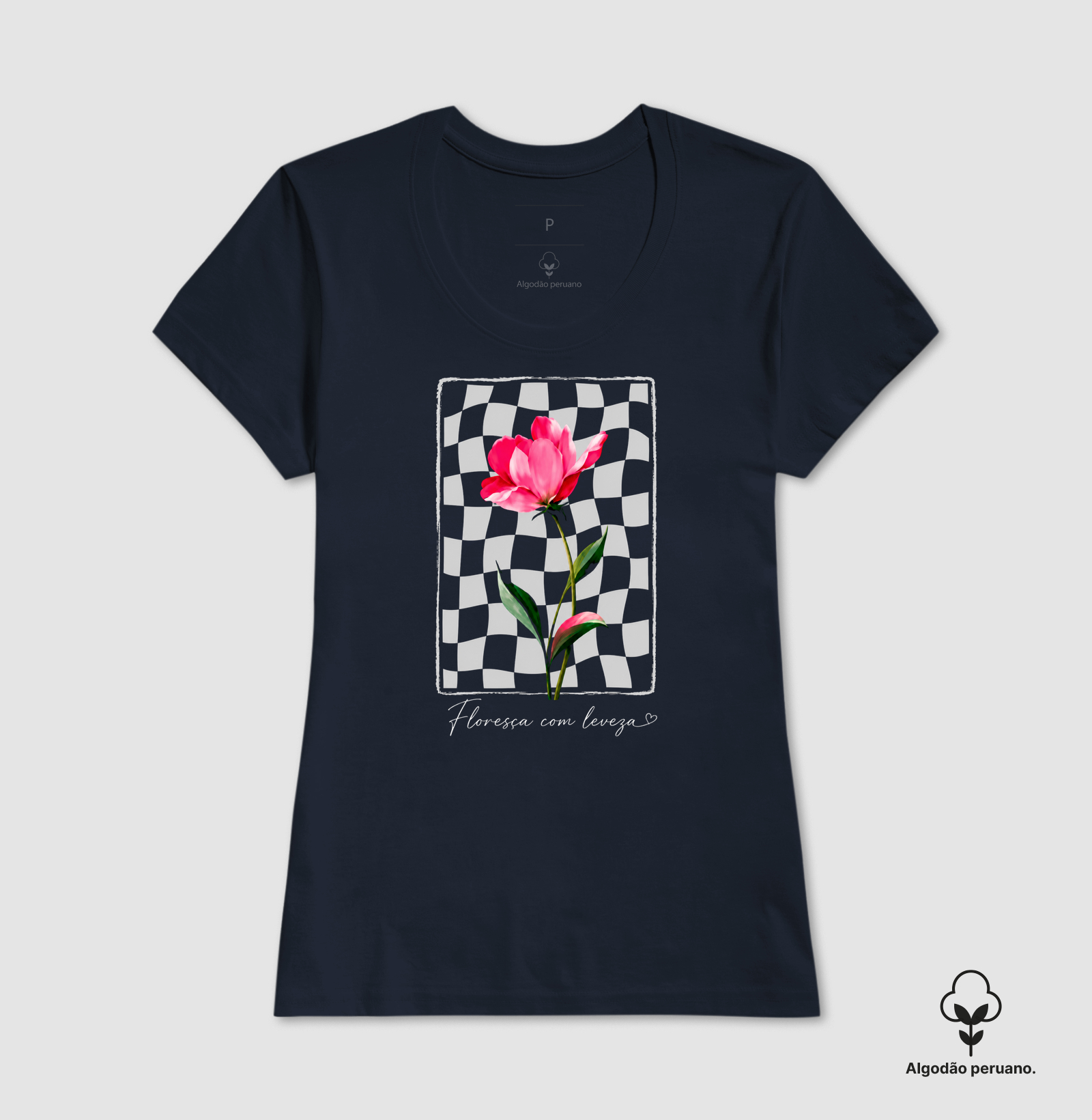Camiseta Floresça com Leveza - Imagem 9