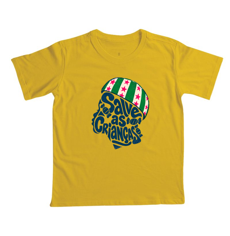 Camiseta Infantil Salve as crianças - Imagem 3