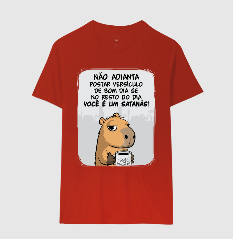 Camiseta Capivara Você é um Satanás - Imagem 10