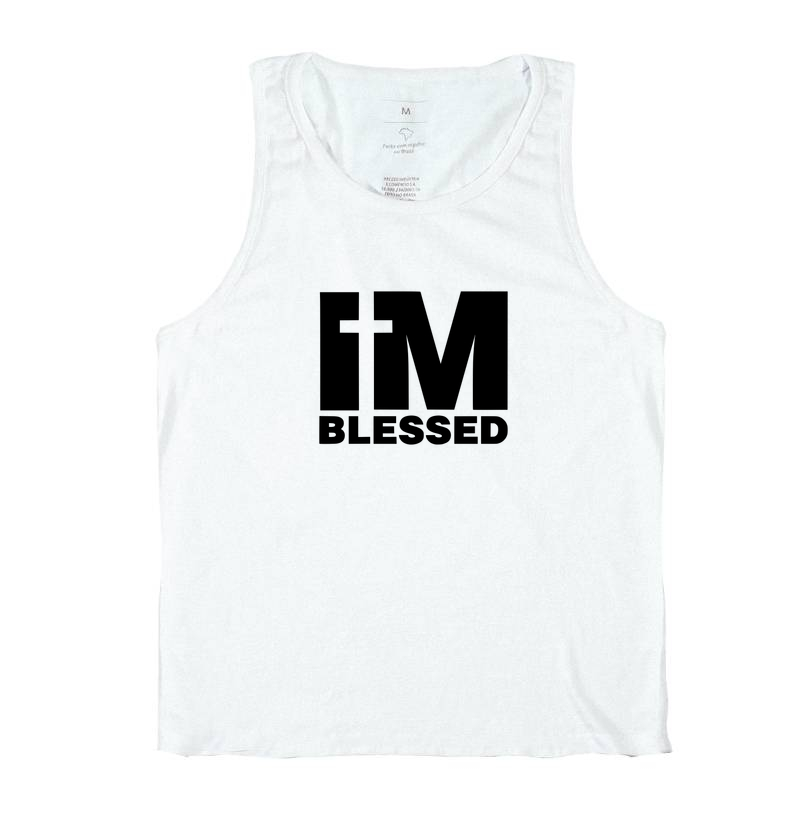 Camiseta Regata I'm Blessed - Imagem 3