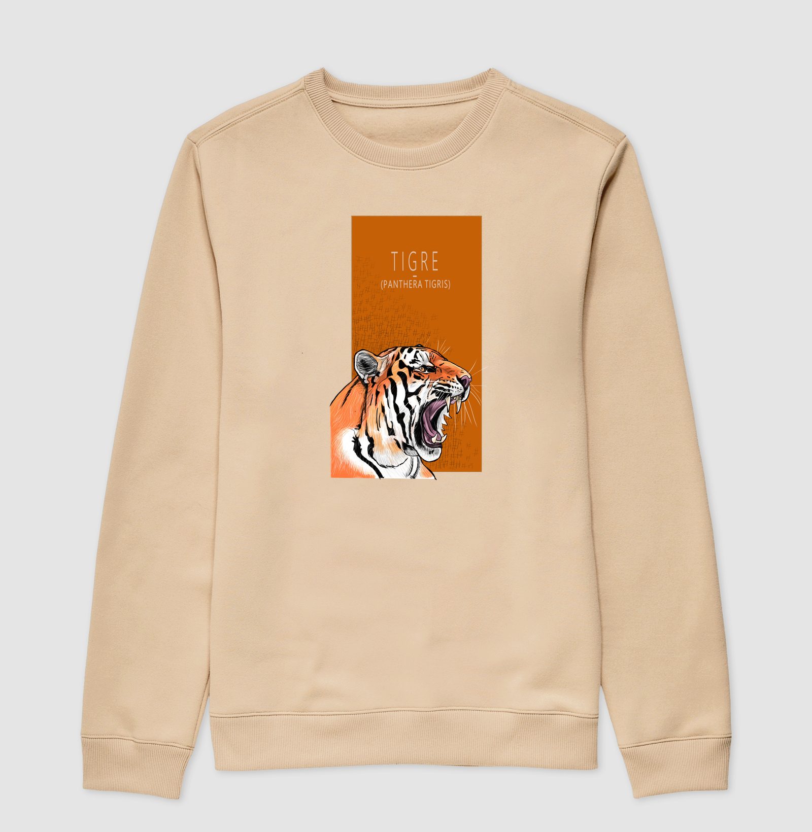 Suéter Moletom Tigre - Imagem 3