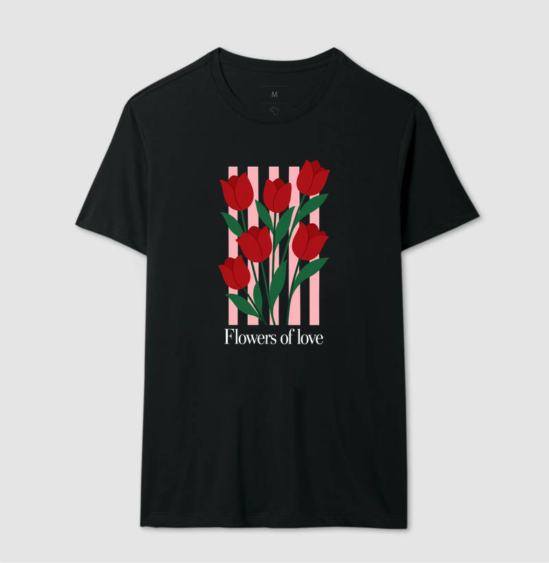 Camiseta Flowers of love - Imagem 2