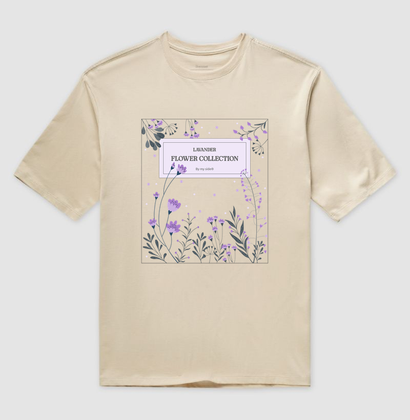 FLOR DE LAVANDA - Oversized - Imagem 3