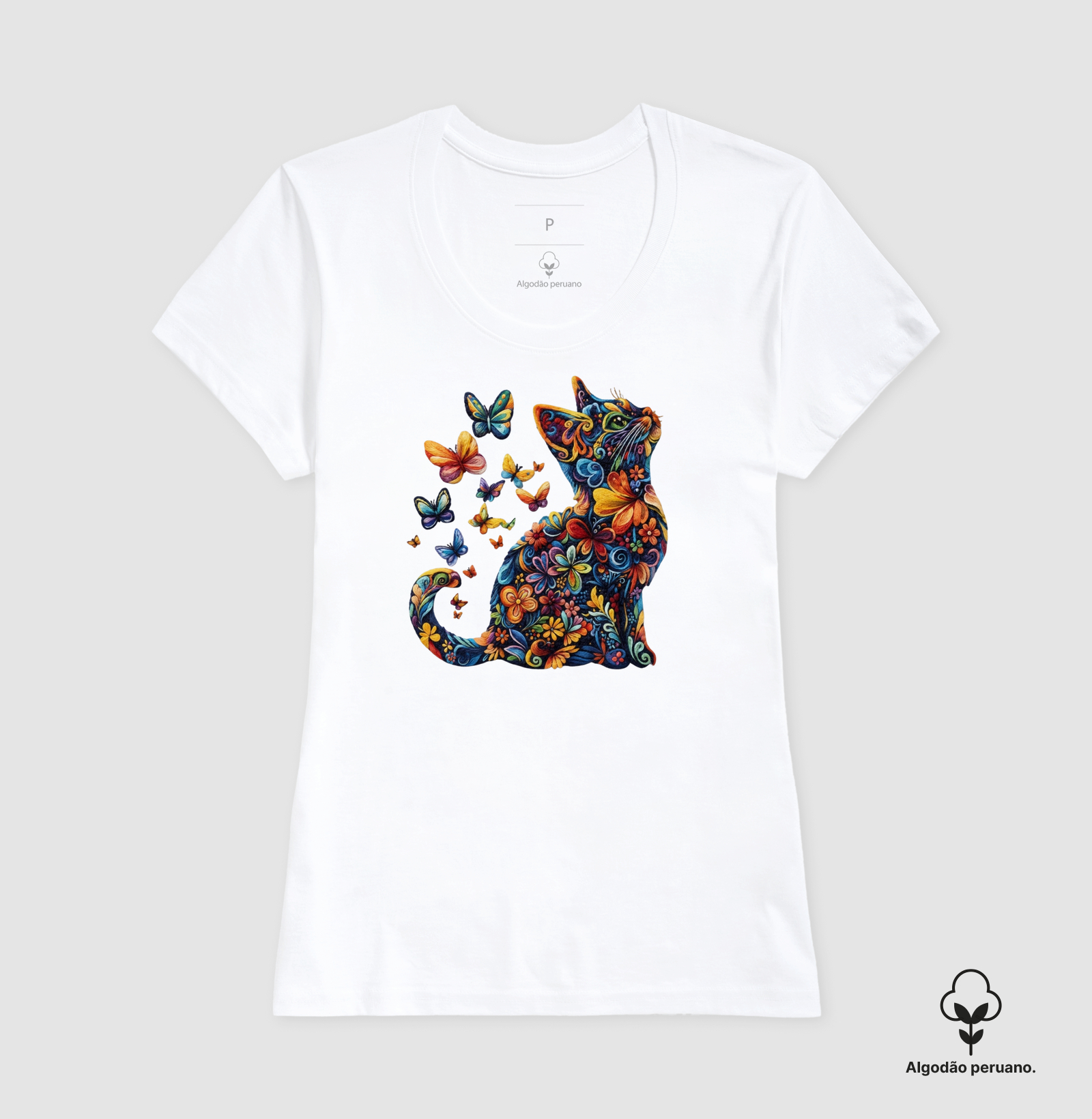 Gato em Flores - Imagem 8