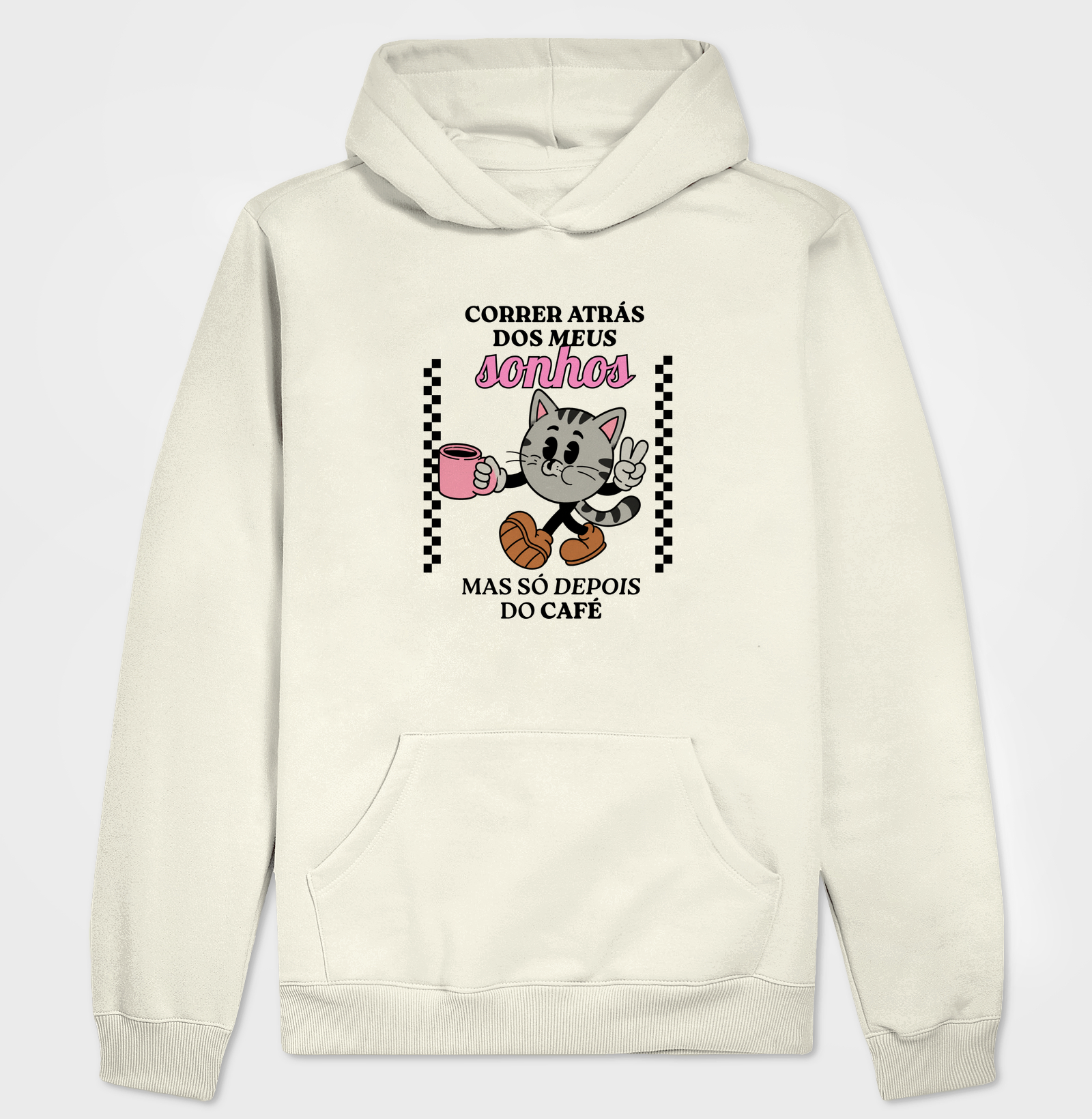 Gato Vintage "Sonhos e Café" - Imagem 2