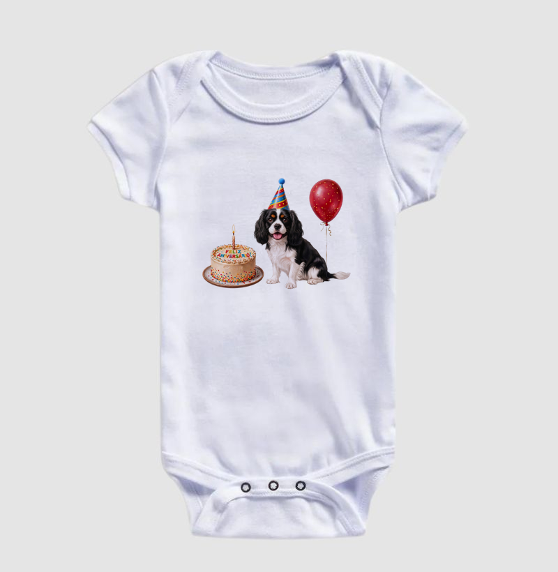 Cavalier King Preto - Aniversário - Imagem 3