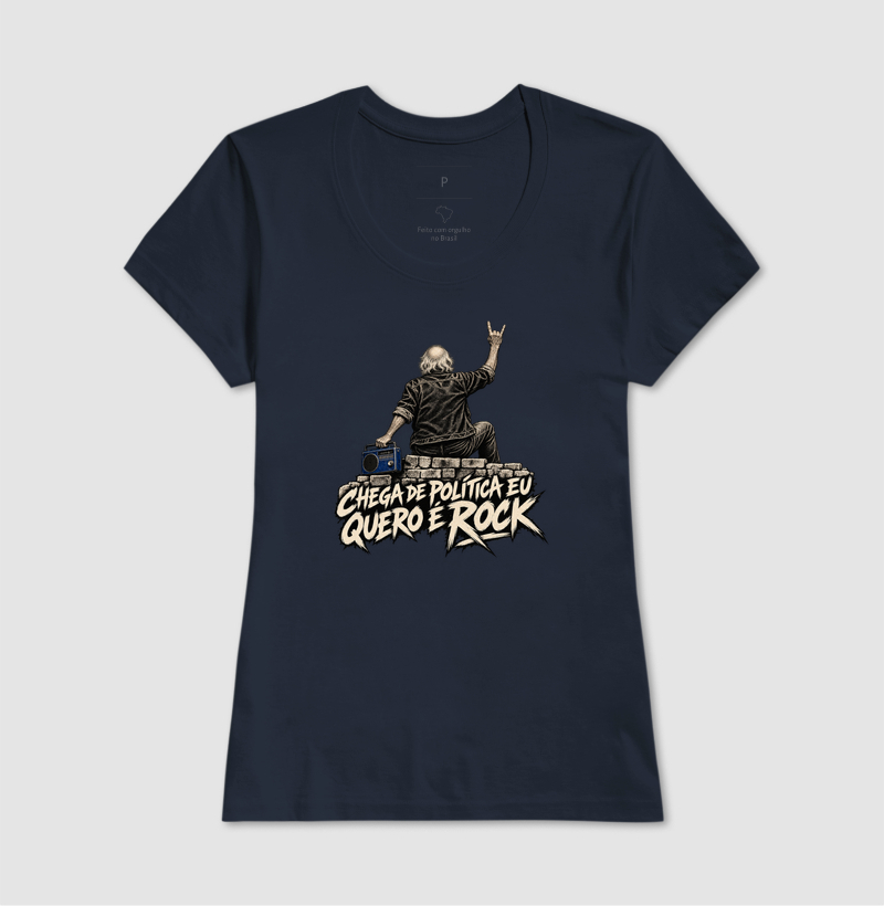 Camiseta Eu Quero é Rock - Imagem 5
