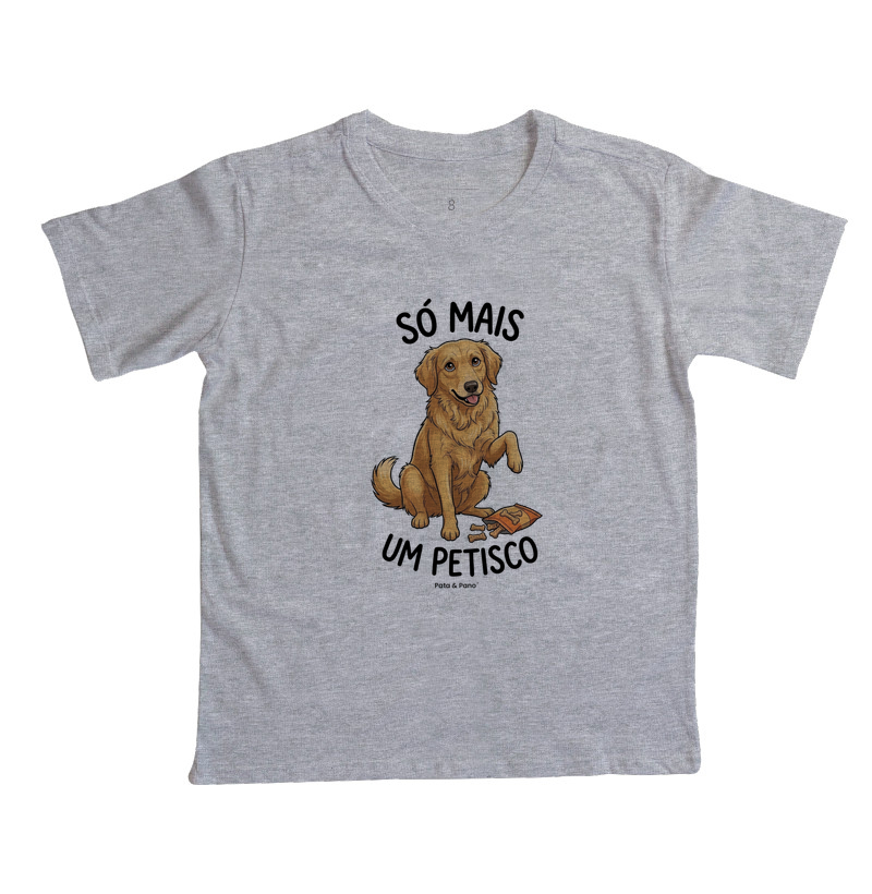 CAMISETA INFANTIL GOLDEN RETRIEVER PETISCO - Imagem 5
