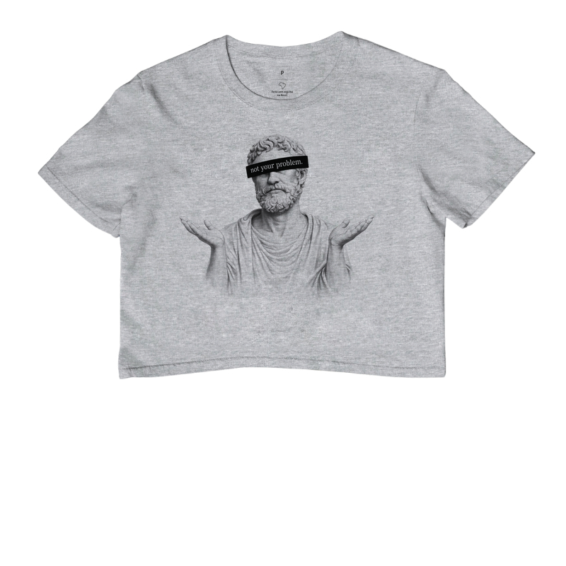 Camiseta Estoicismo " Not your problem" - Imagem 6