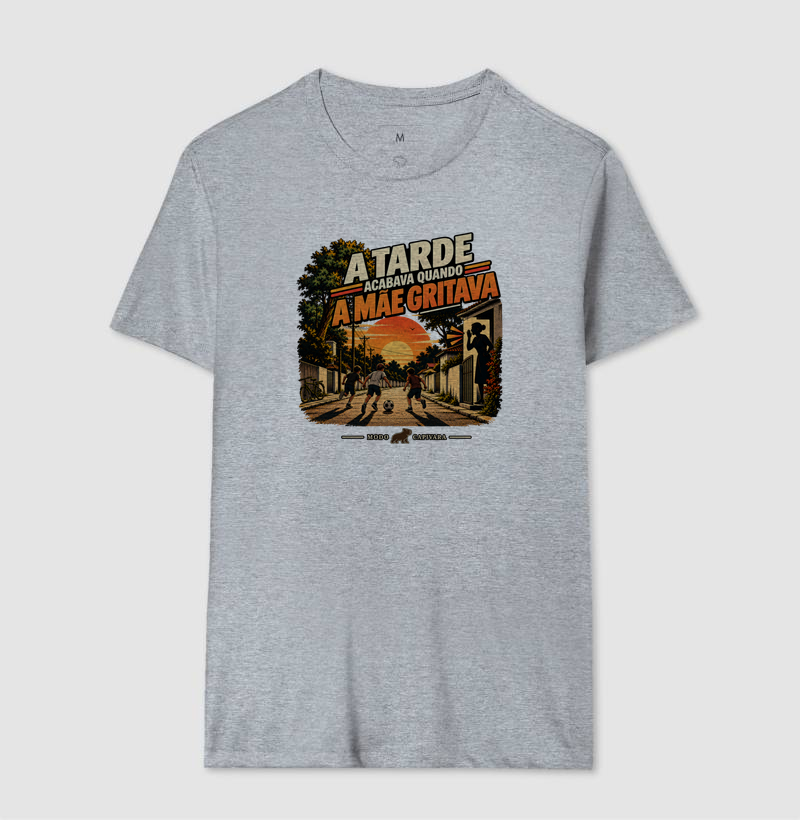 A TARDE ACABAVA QUANDO A MAE GRITAVA - Modo capivara - Camiseta - Imagem 10
