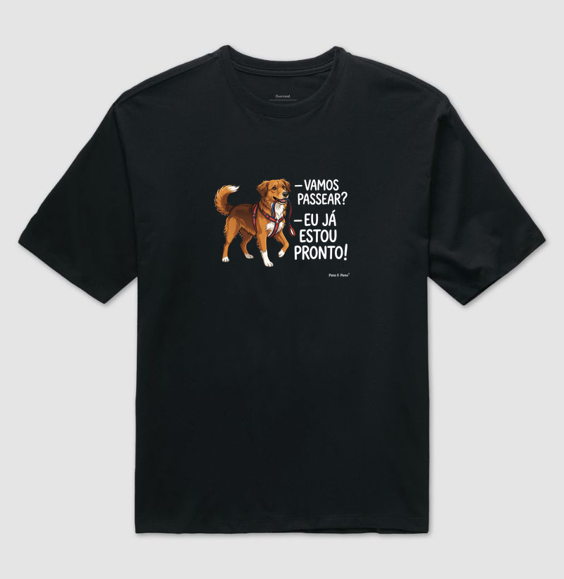 CAMISETA OVERSIZED NOSSO MASCOTE PASSEAR  - Imagem 2