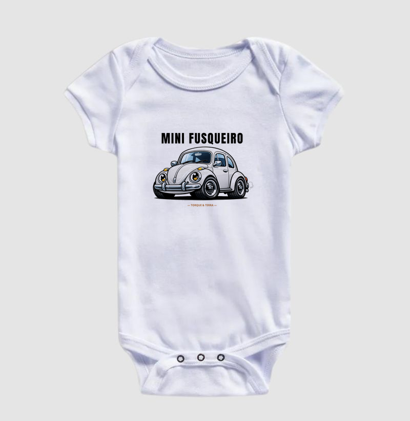 Mini fusqueiro - Fusca branco - Imagem 3