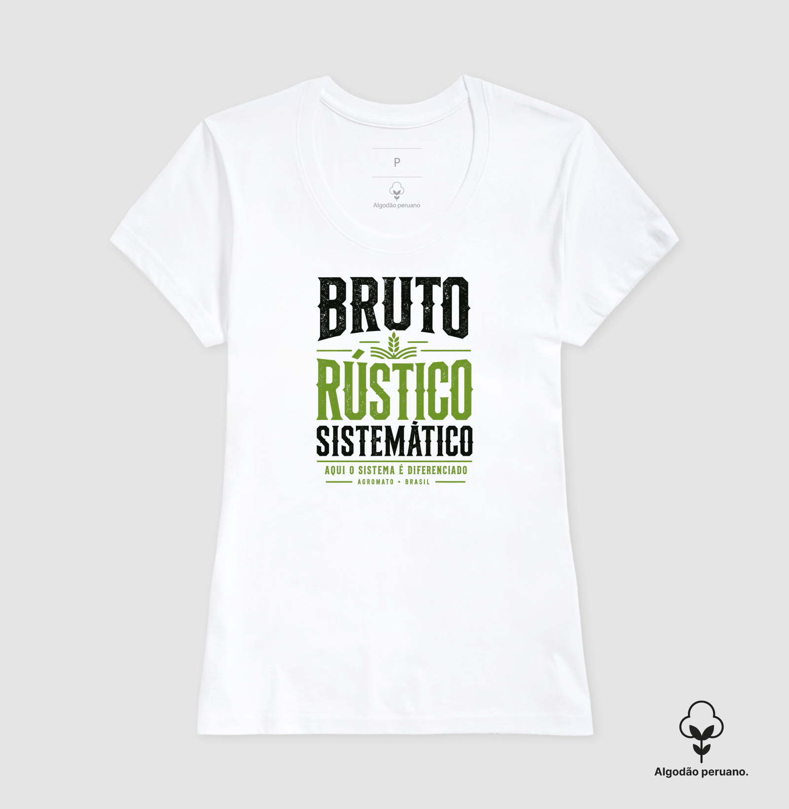 Camiseta Bruto, Rústico e Sistemático - Imagem 8