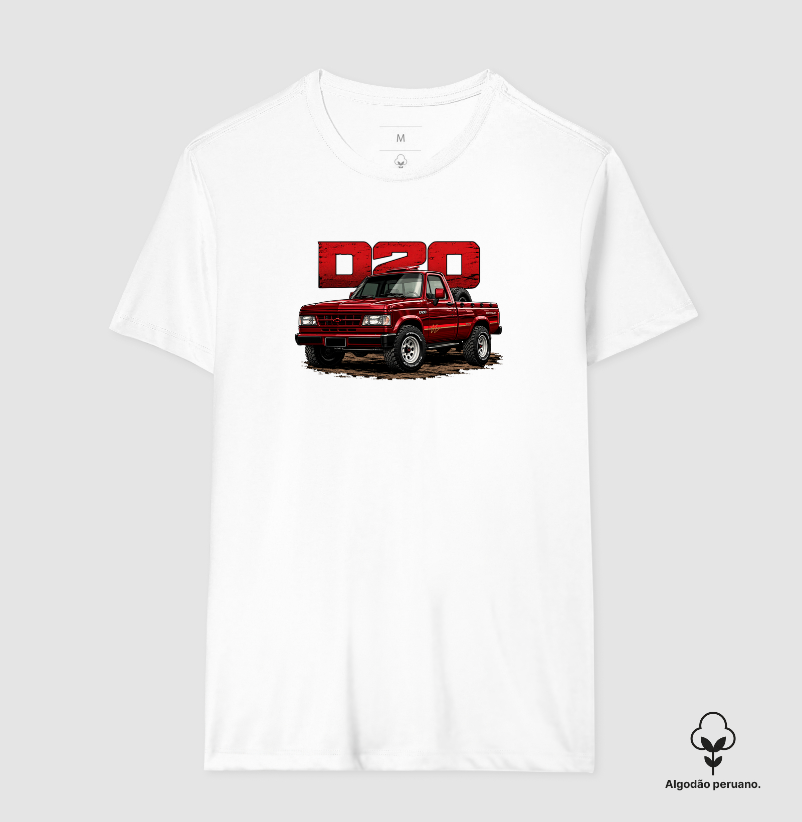 Camiseta em algodão peruano D20 - Imagem 7
