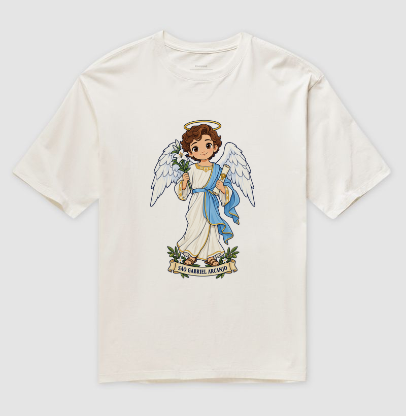 São Gabriel Arcanjo estilo chibi - Imagem 4