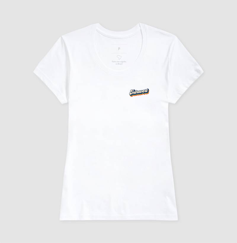 Camiseta Introvert Retro - Imagem 5
