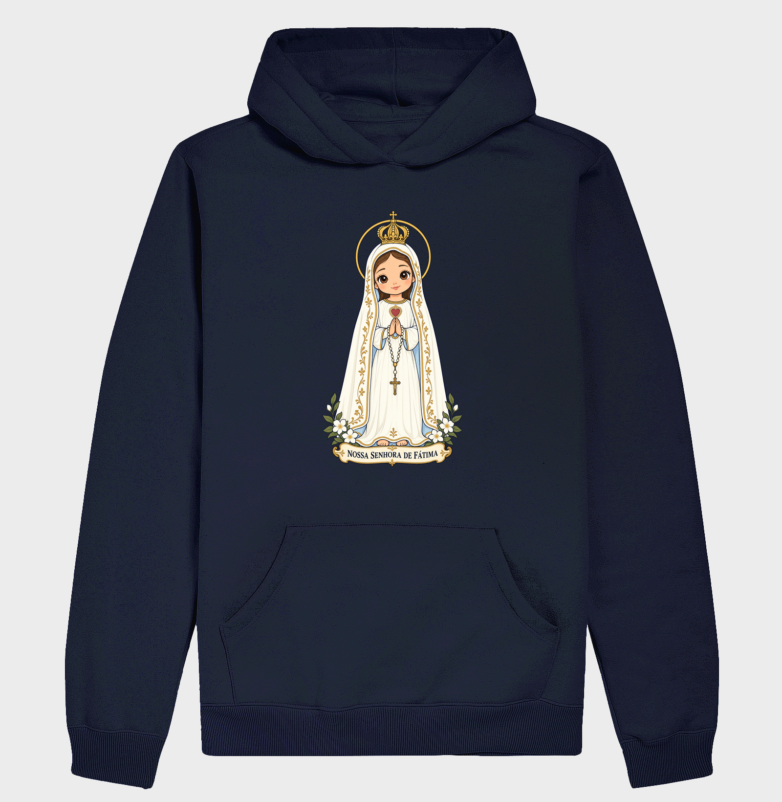 Nossa senhora e Fátima estilo chibi - Imagem 4
