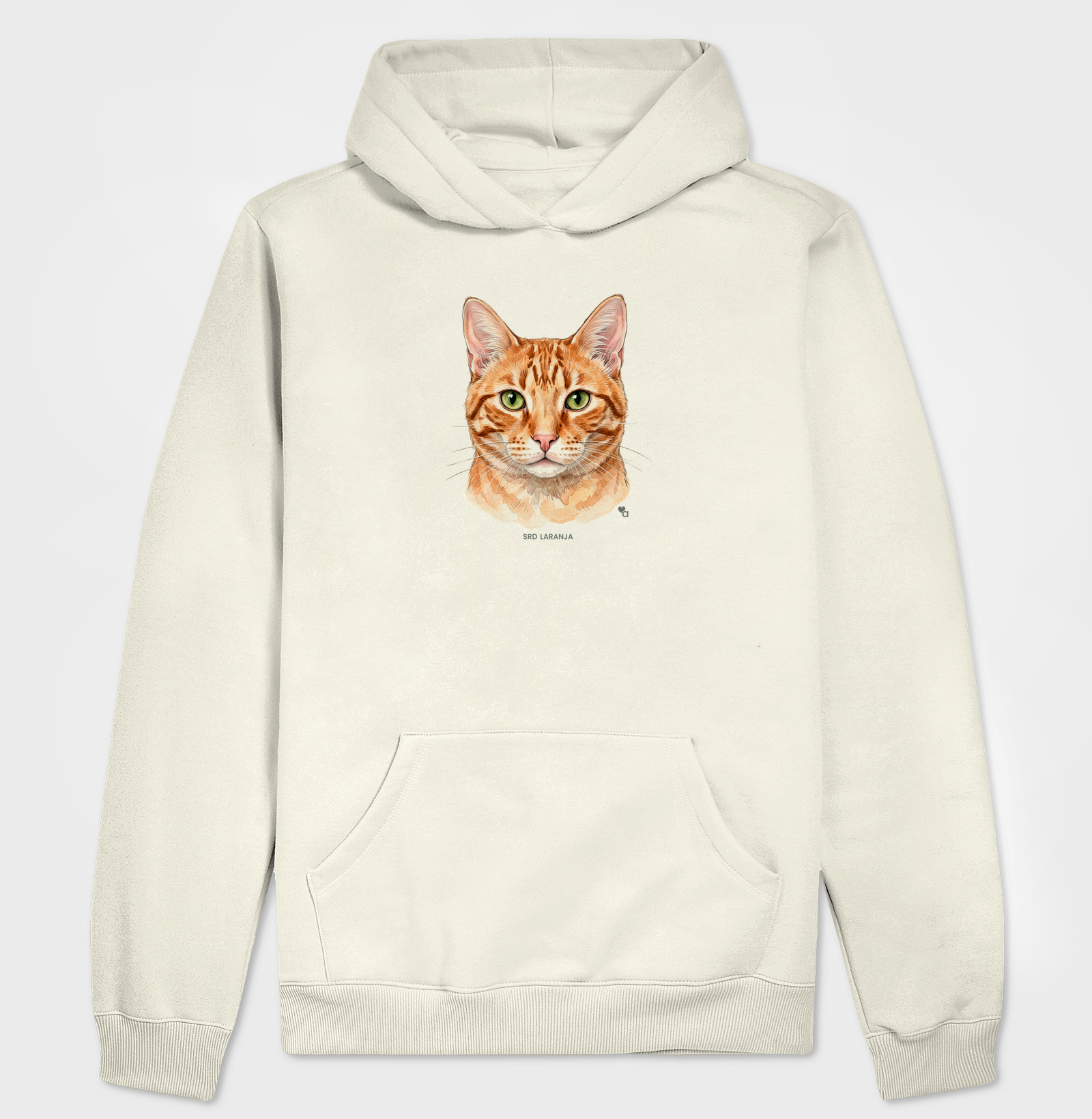 Gatos - SRD Laranja - Moletom Hoodie - Imagem 5
