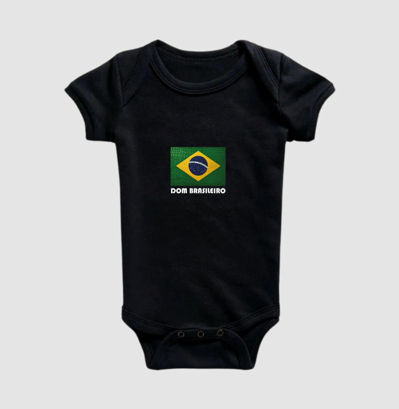 Body Infantil DOM BRASILEIRO